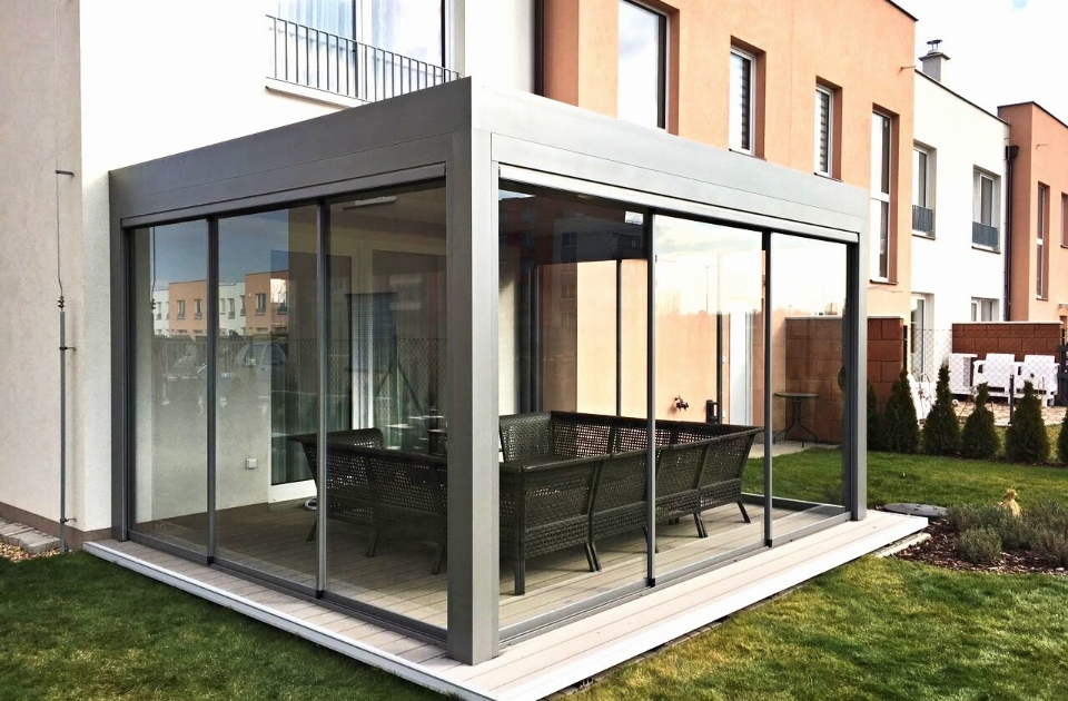 ZASKLÍVACÍ SYSTÉMY - Bioklimatická pergola NEW
